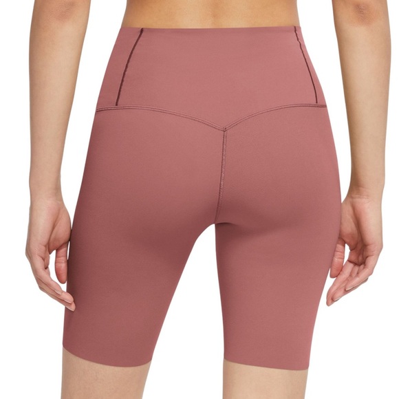 NWT Nike Women's Zenvy Gentle-Support High-Waisted 8" Biker Shorts. - Picture 2 of 9